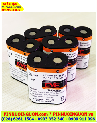 Pin thiết bị chăm sóc thú cưng Pin 6v Lithium EVE CR-P2 Pin 2CP4036 Pin CR-P2W chính hãng